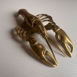 Homard en laiton