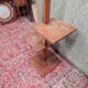 Lampadaire a tablette en palissandre epoque art deco