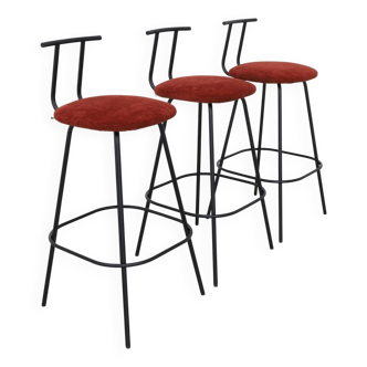 3x Tabouret de Bar par Richard Hutten pour Puik