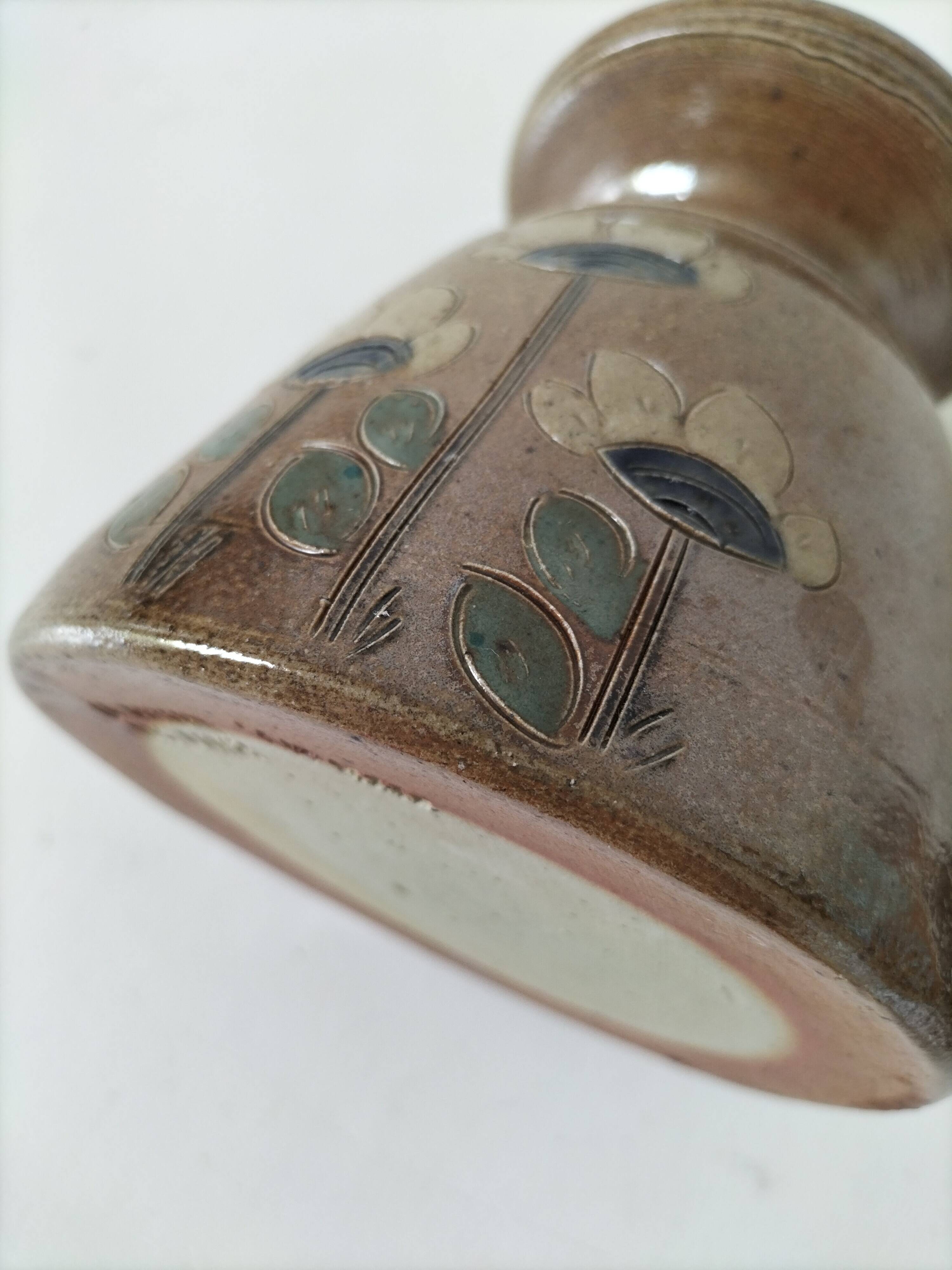 Vase en grès fait main – Poterie des Mottes