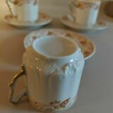 Porcelain cups UC Limoges, series of three