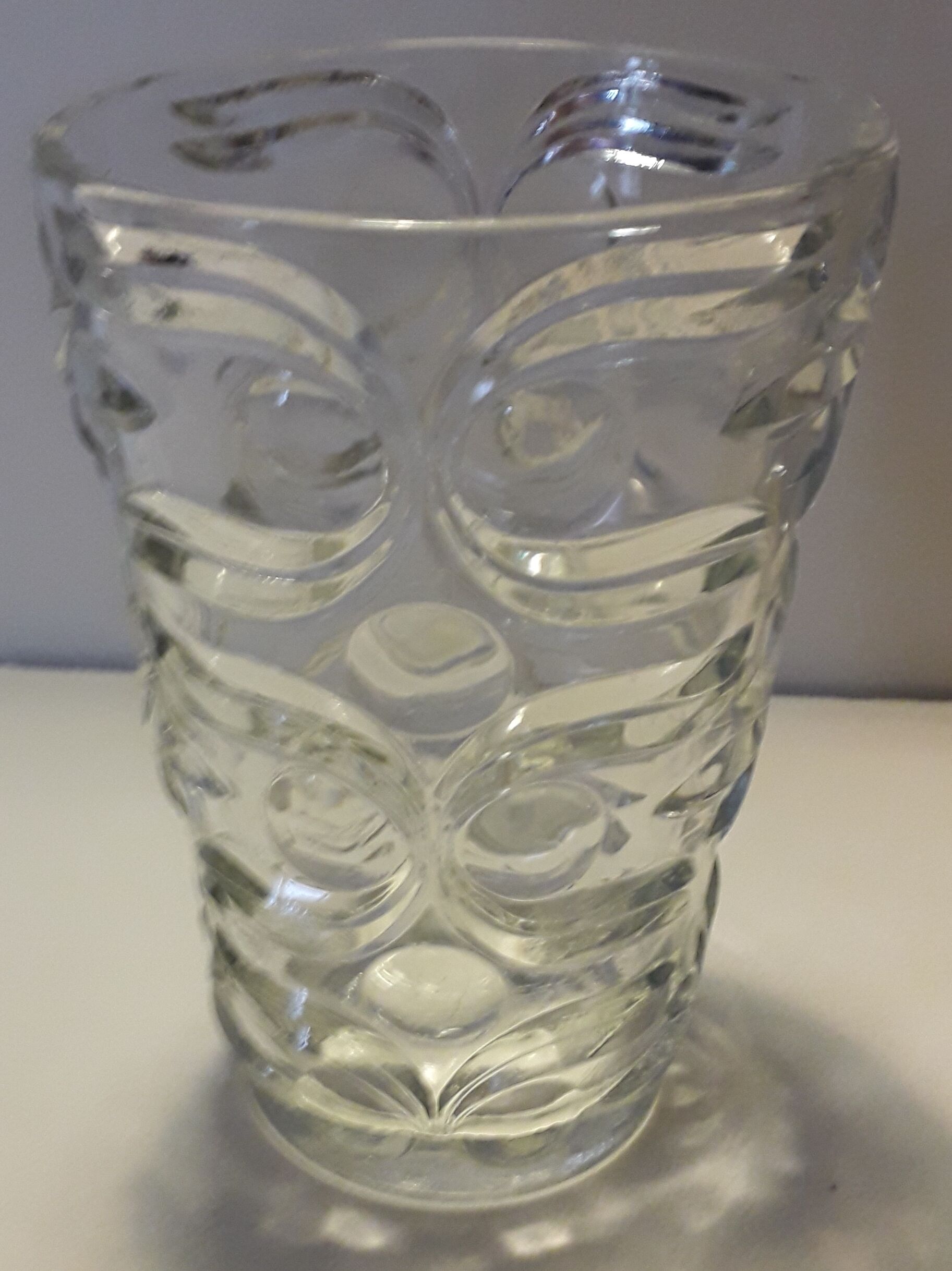 Italian transparent vase