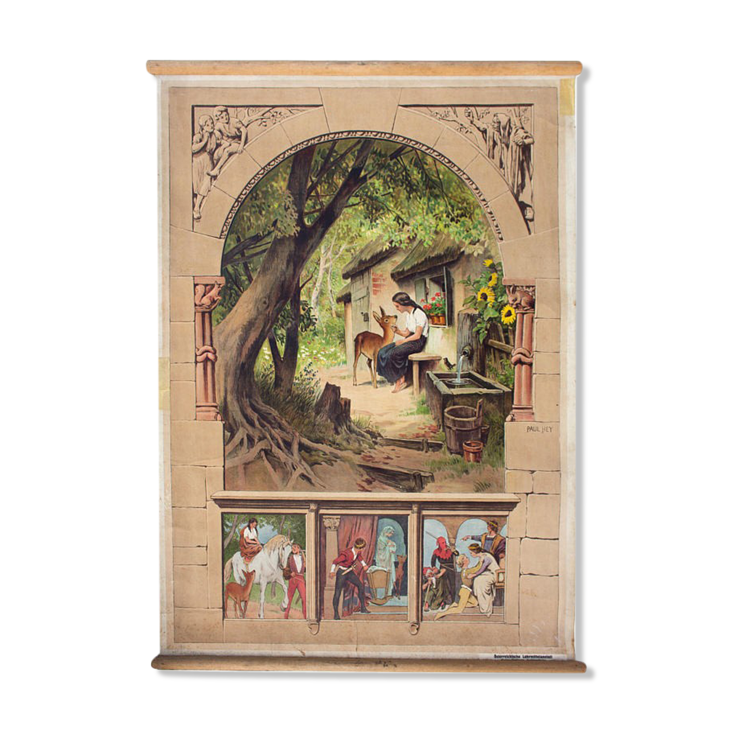 Lithograph poster by Paul Hey 1939