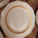 F. Legrand Limoges - Dessert Service 2 Cake/Pie Plates + 11 Plates