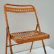 Metal folding chair