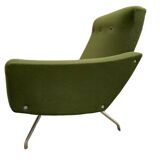 3 armchairs signed Gilbert Steiner model "galion" 1960
