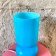 Blue blown glass lamp IKEA vintage model Lykta