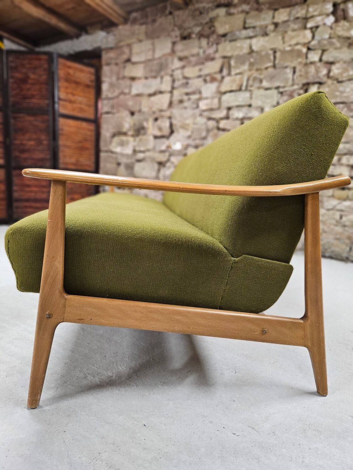 Vintage scandinavian daybed 1960"