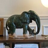 Terracotta sculpture of an elephant
