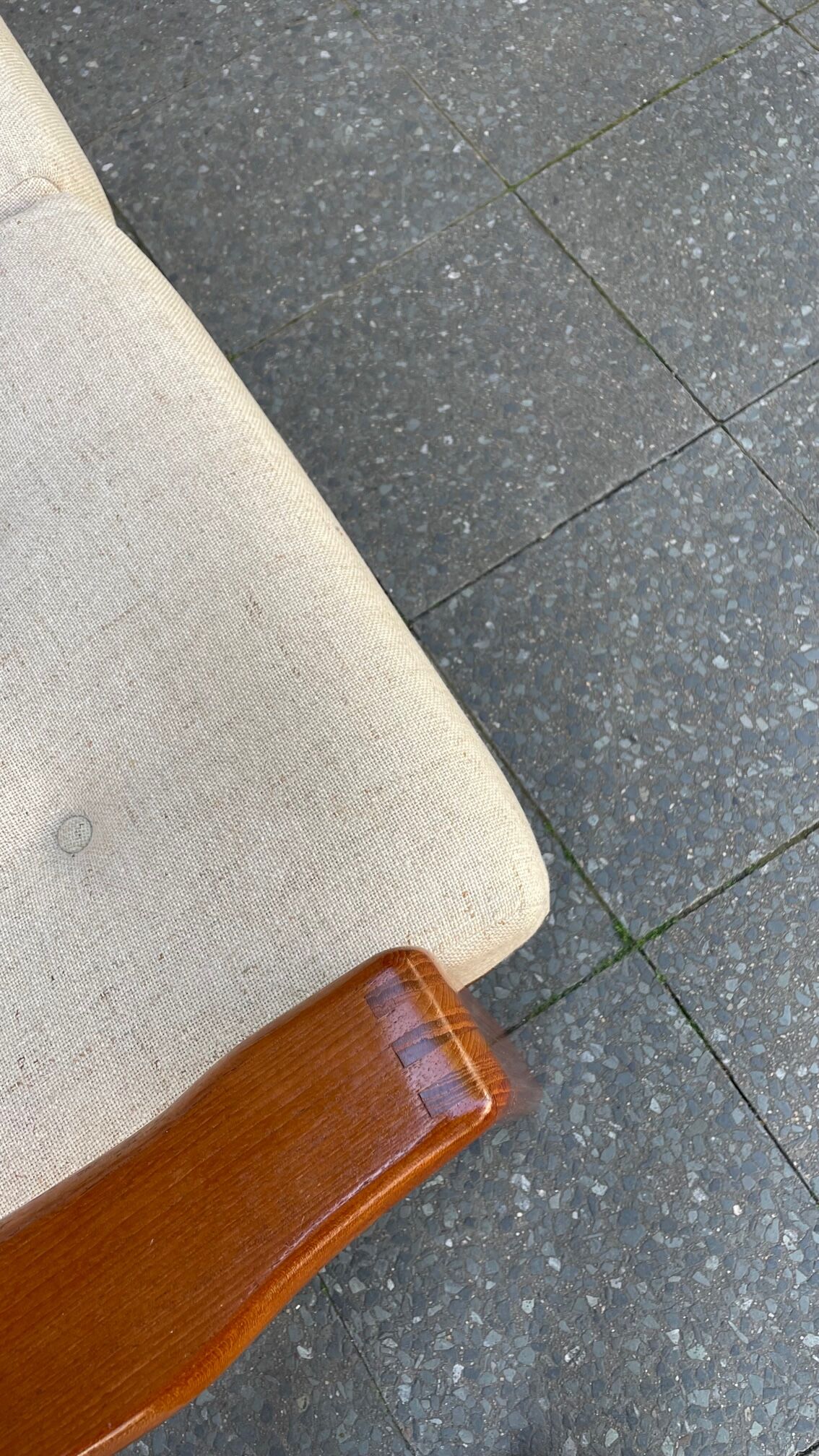 Scandinavian teak sofa from the 60s 70s vintage Danish design