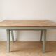 Retro wooden dining table