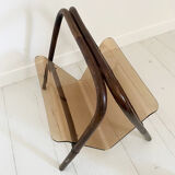 Plexiglas magazine rack