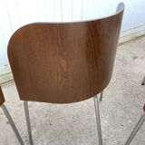 Fusion table and 4 teak chairs by Sandra Kragnert IKEA.