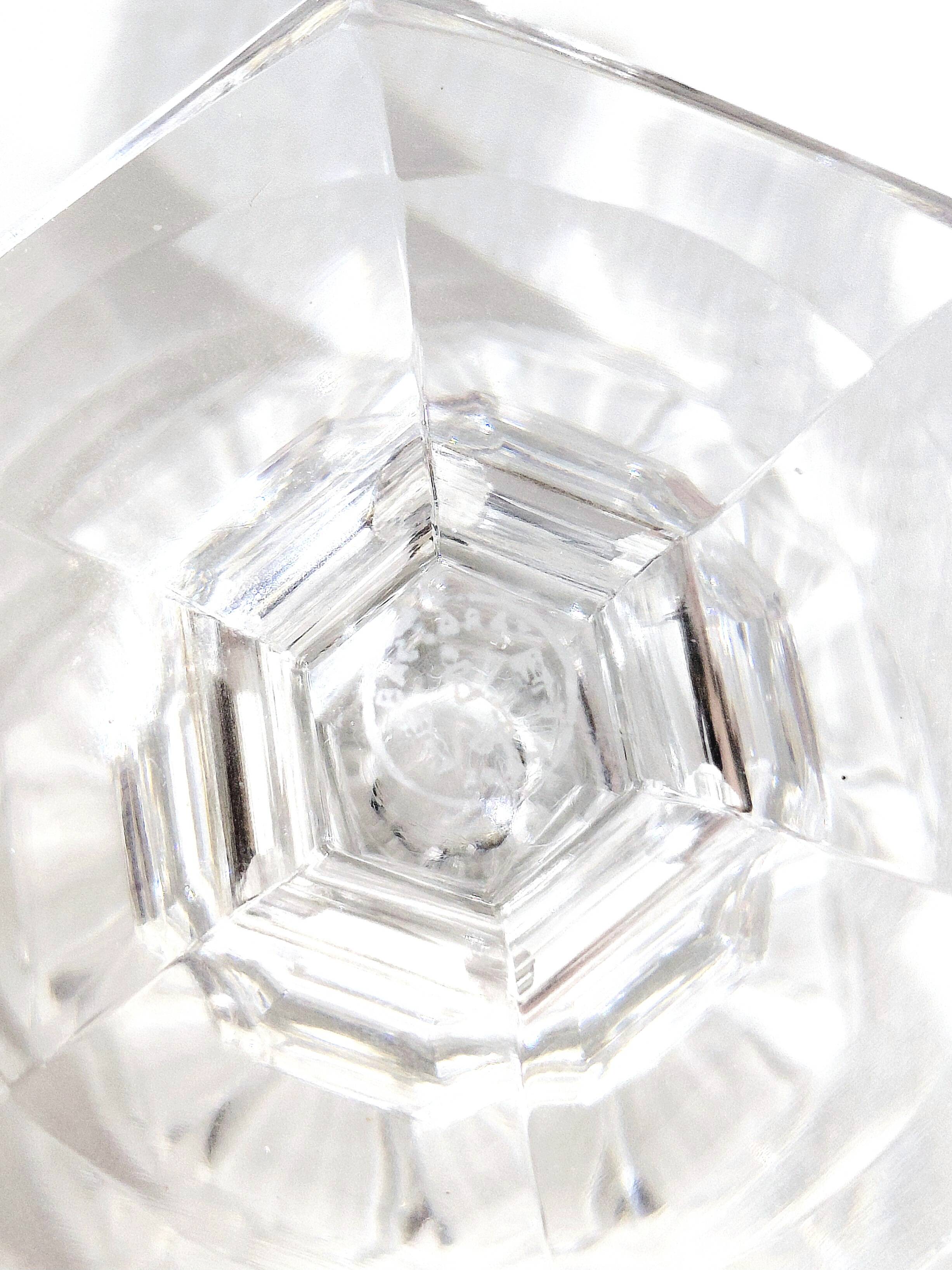 Baccarat - 2 White Wine Glasses - Harcourt Model