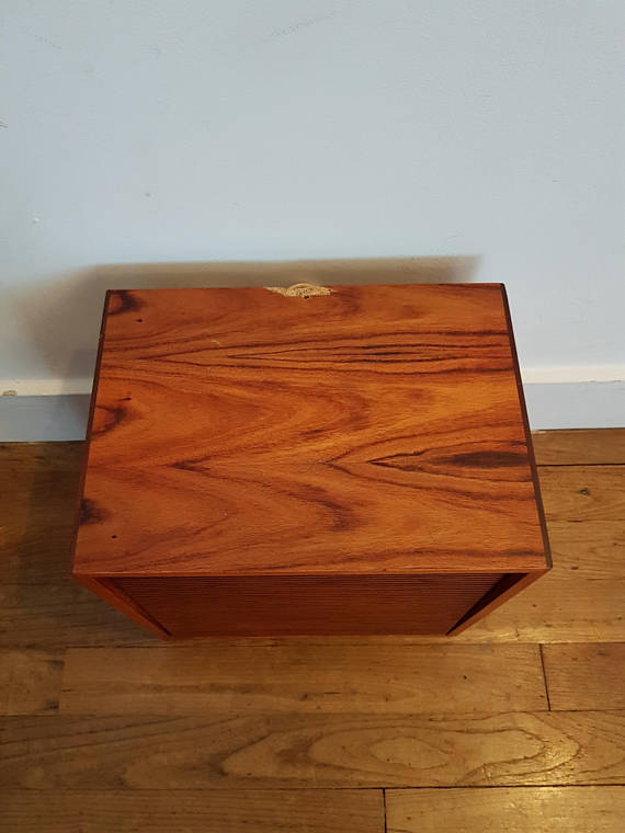 Scandinavian vintage Philips speaker rosewood