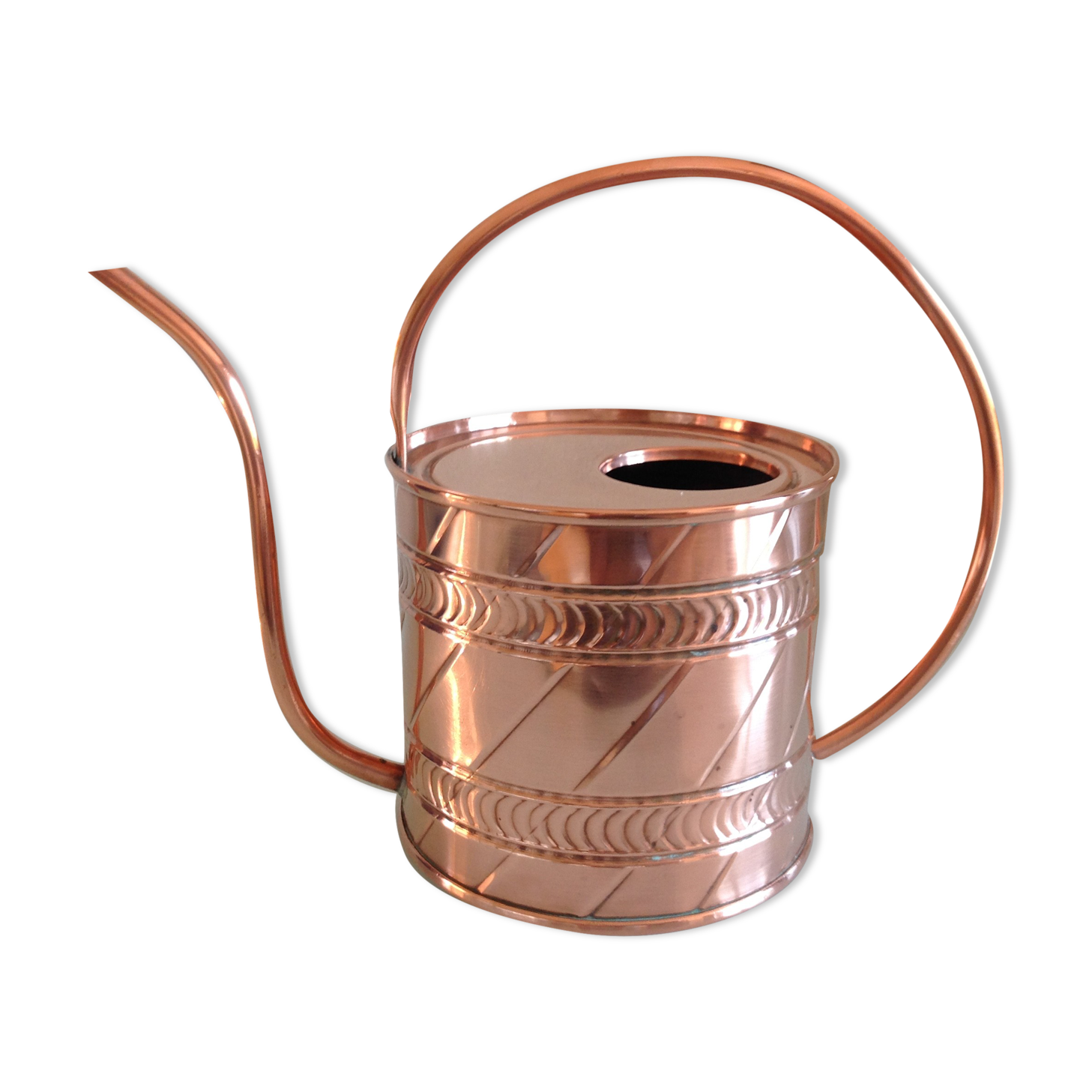 Vintage copper watering can 60s/70s