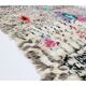 Colorful Berber carpet 229 x 138cm