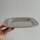 Shiny metal rectangular tray