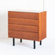 Commode en teck de style vintage