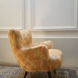 Pair of chairs design organic vintage 50s 60s