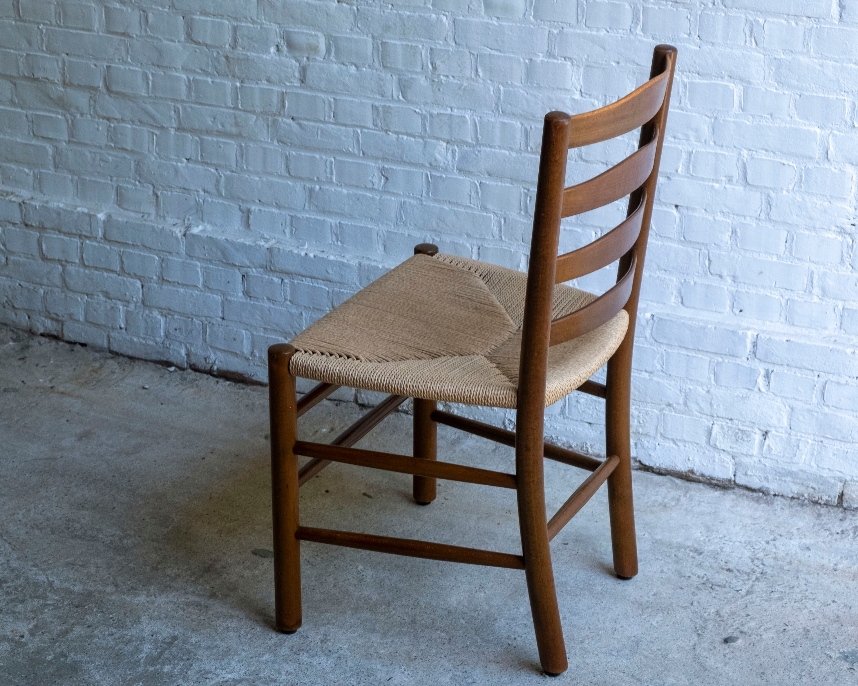 Church chair Kaare Klint, Fritz Hansen, 1940s Denmark