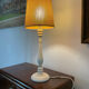 Vintage wooden lamp 1980s