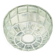 Mid Century Glass Ceiling Light From Limburg, Germany, 1960s/1970s
