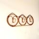 Wall-mounted rattan coat rack by Franco Albini, 1960