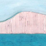 Acrylic painting ' Cliff ', Jacek Wendzonka