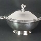 Christofle ear-handled bouillon silver-plated Beautiful silvering C976