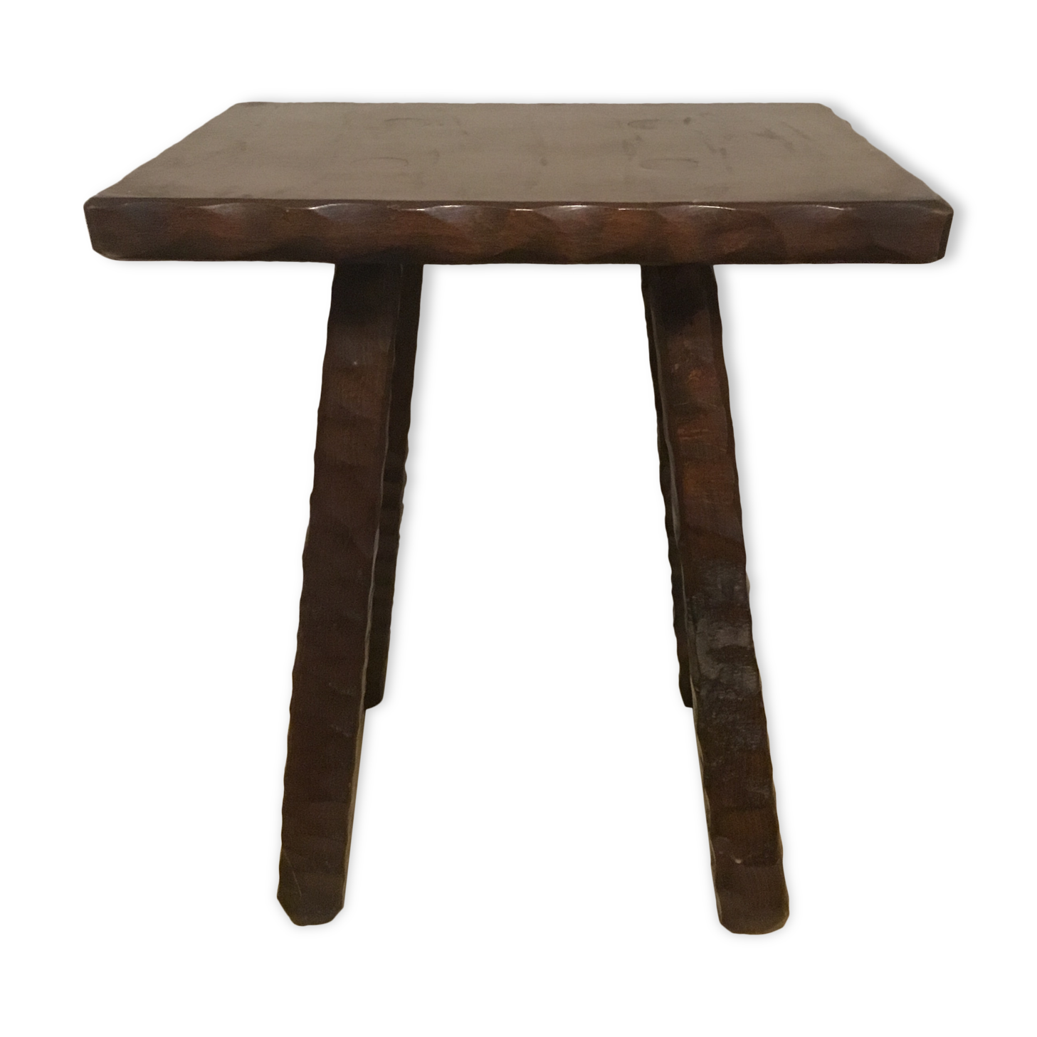 Vintage brutalist tabouret