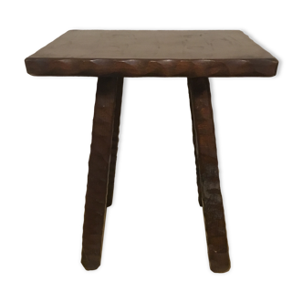 Vintage brutalist tabouret
