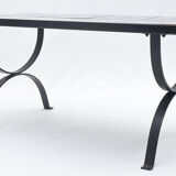 Table basse en fer forgé