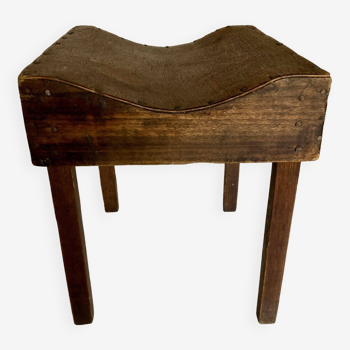 Curved Plywood stool popular art 1950
