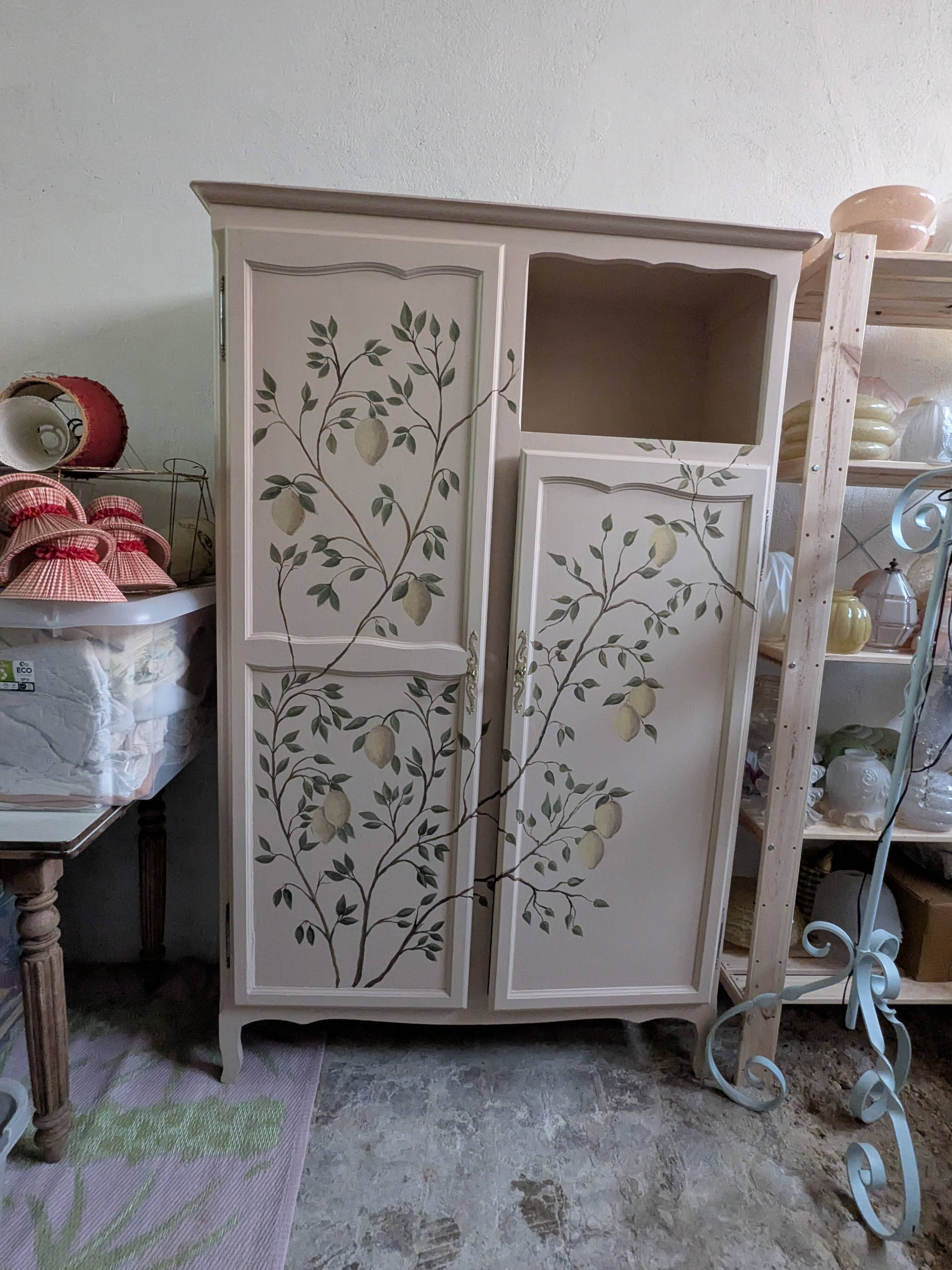Painted wardrobe
