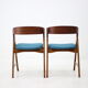 1960s Dining chairs by Henning Kjaernulf for Boltinge Støle Møbelfabrik, set of 4