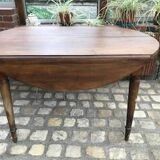 Large round table with flaps