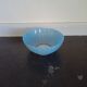 Bol en verre Huilor Dulcine bleu coupelle