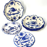 Earthenware plates Martres Tolosane Faïencerie Jodra