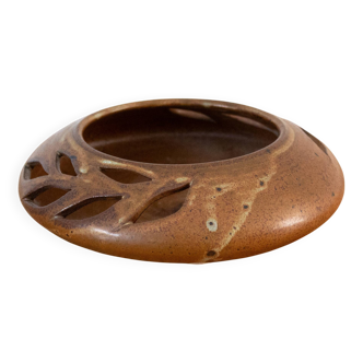 O'Keefe California Ceramic Bowl, Vintage Studio Pottery, 1970s Home Decor