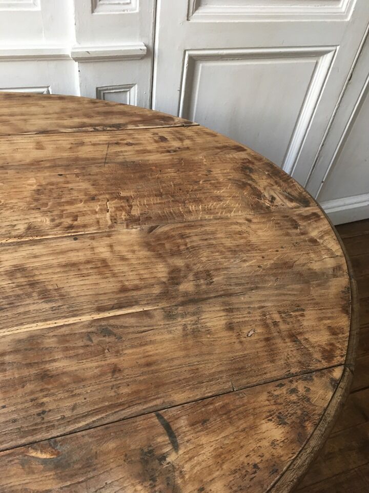 Solid wood table