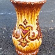 Paul Fouillen Quimper ceramic vase