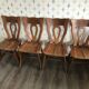 4 chaises bistrot brutalistes