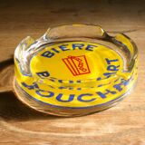 Vintage ashtray glass Beer Bouchart