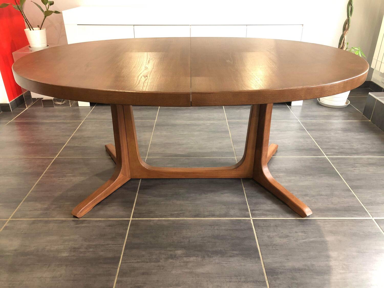 Vintage Baumann extendable table 1970s