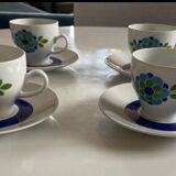 Lot de tasse à café seventies