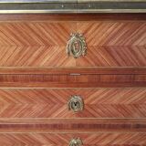 Louis XV Marquetry Bar Cabinet