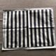 Blue striped napkins