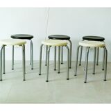 Series of six 1960 stools