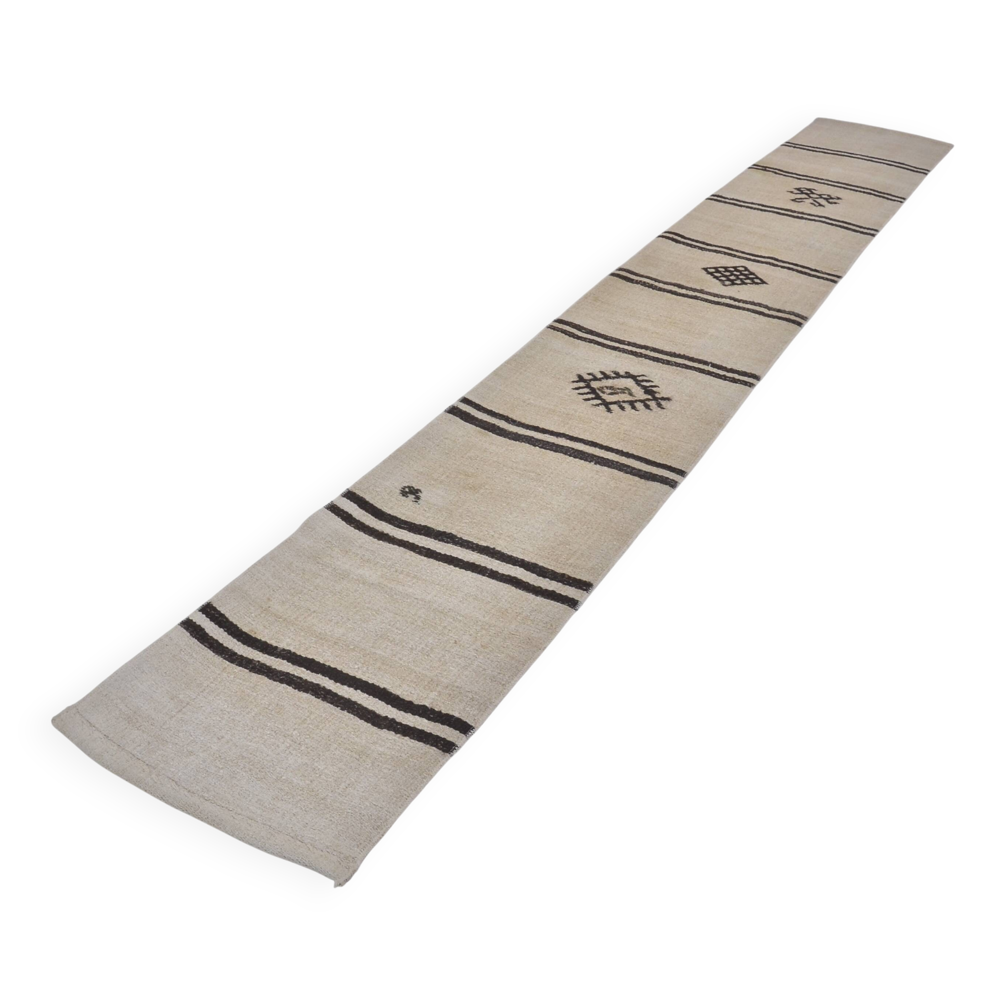 Extra Long Vintage Hmep Kilim Runner sku 3939